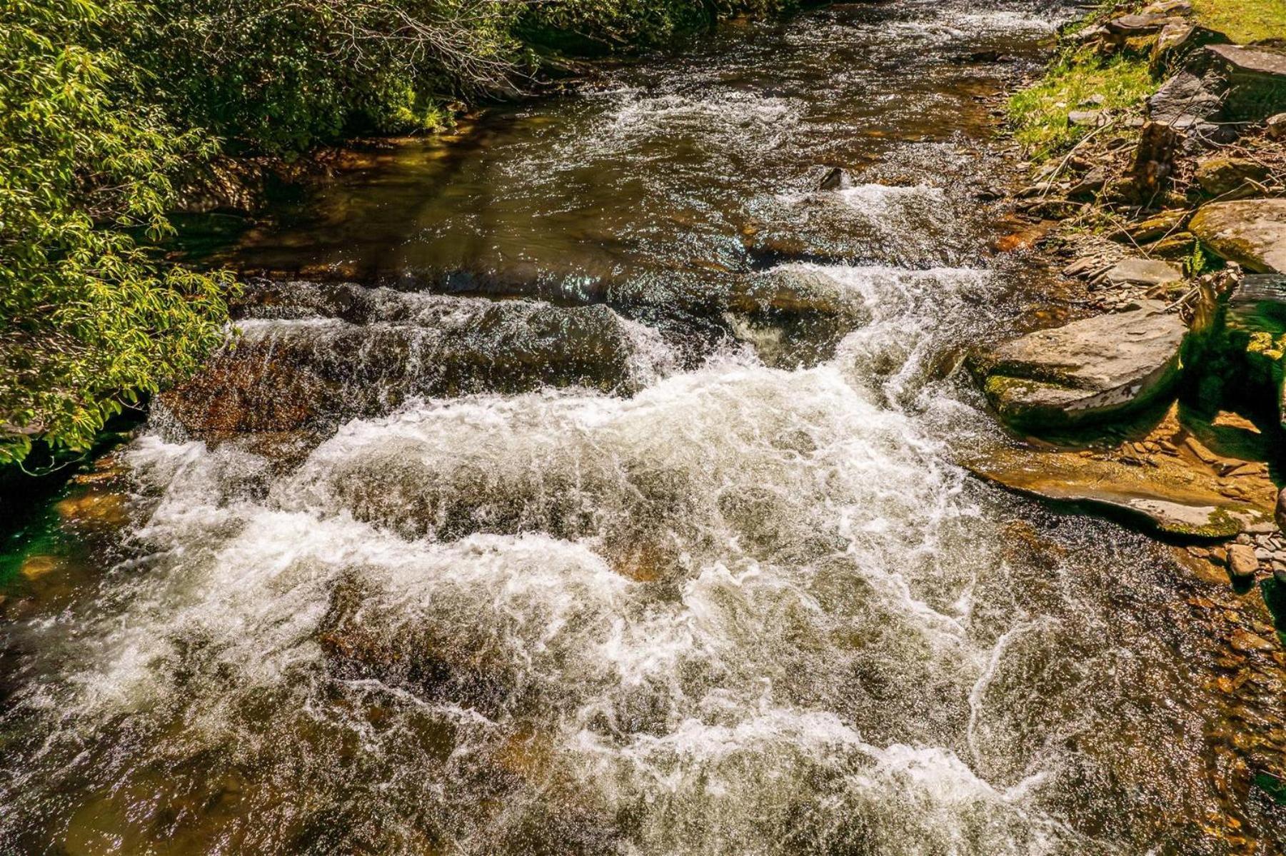 Waterfall Hideaway Bryson City Exteriér fotografie