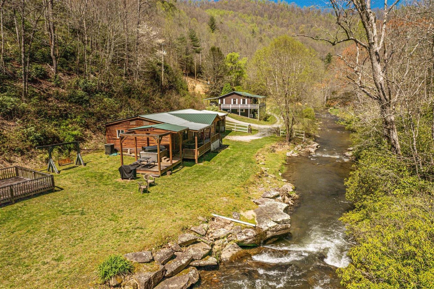 Waterfall Hideaway Bryson City Exteriér fotografie