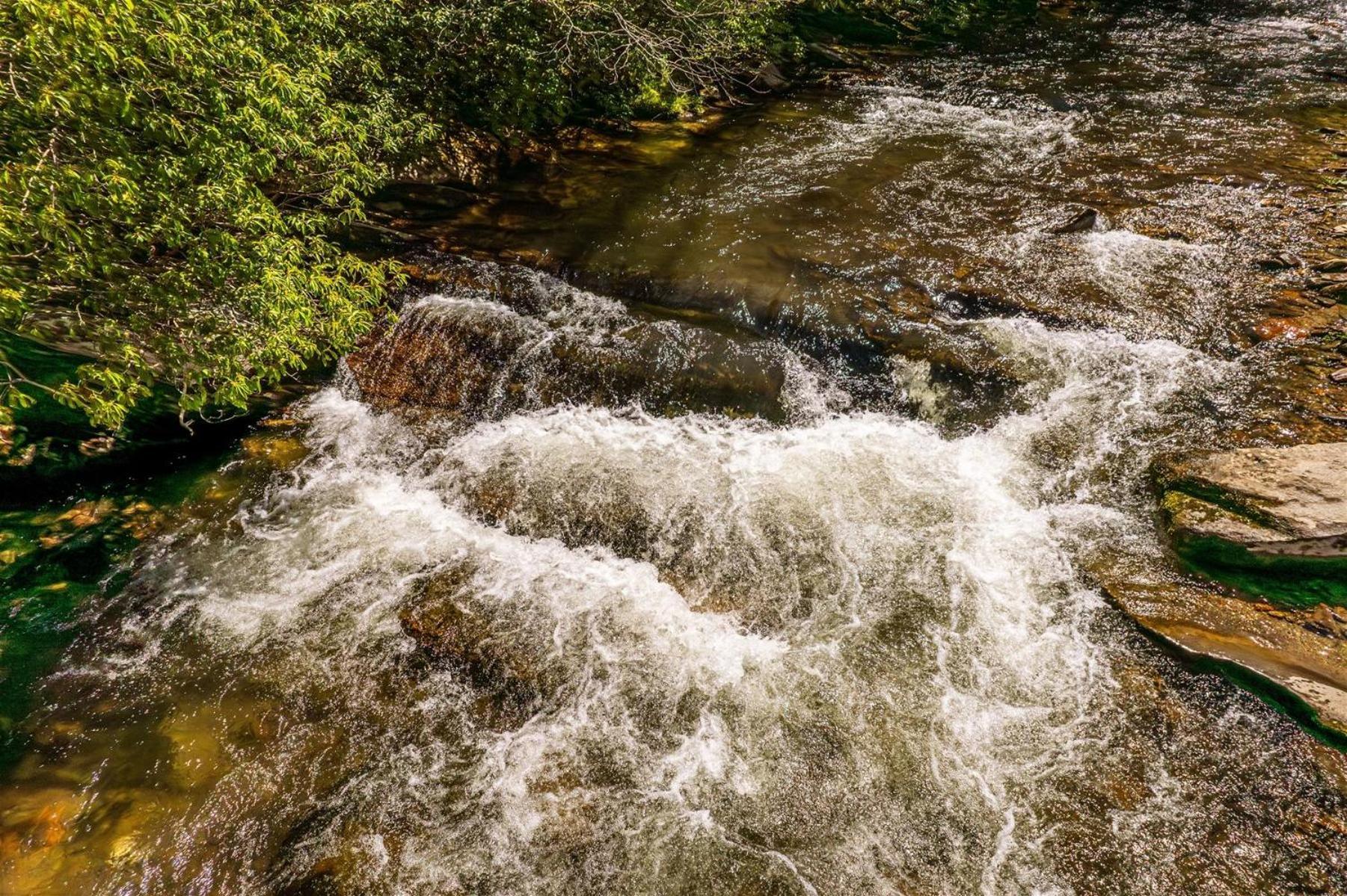 Waterfall Hideaway Bryson City Exteriér fotografie