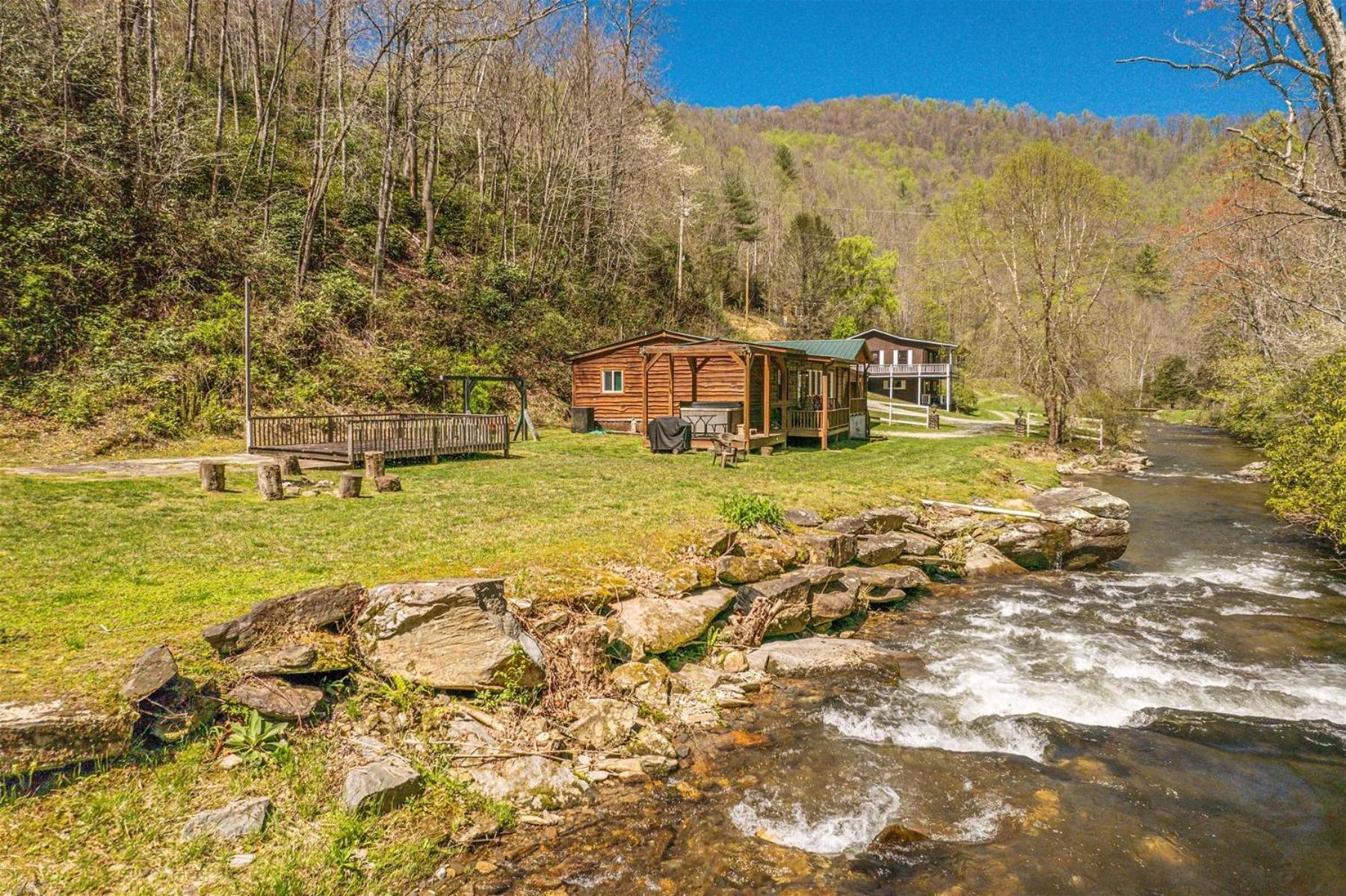 Waterfall Hideaway Bryson City Exteriér fotografie